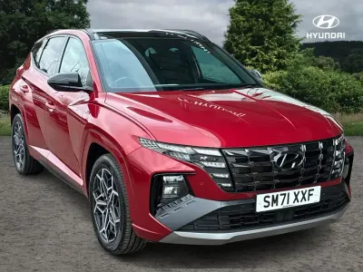 Used Hyundai Tucson N Line 230 HP (169 kW) 2022 Red SUV