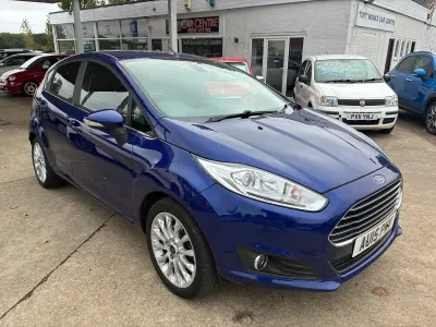 Used Ford Fiesta Titanium X 100 HP (73 kW) 2015 Blue Hatchback