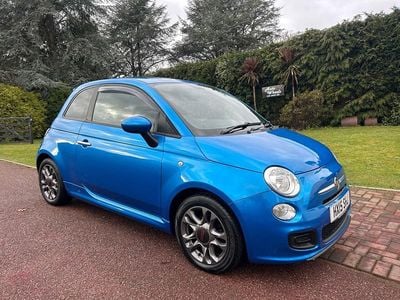 Blue Used 2015 Fiat 500 S Hatchback | £5,990 (Fair price)