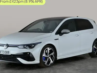 Second-hand VW Golf VIII R 320 CP (235 kW) 2023 Alb Hatchback