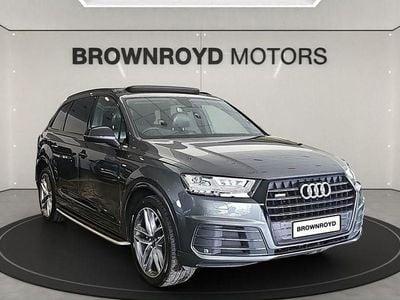 Used Audi Q7 S-Line 272 HP (200 kW) 2018 Grey SUV
