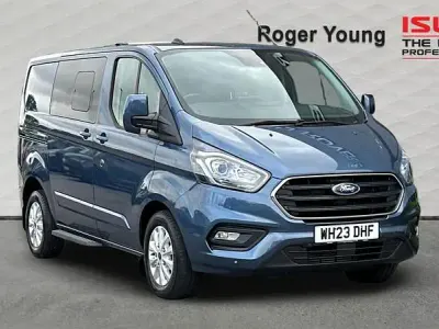 Used Ford Transit Custom Limited 170 HP (125 kW) 2023 Blue Van