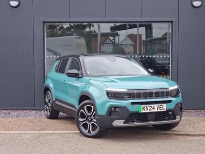 Blue/black Used 2024 Jeep Avenger Altitude SUV | £24,498