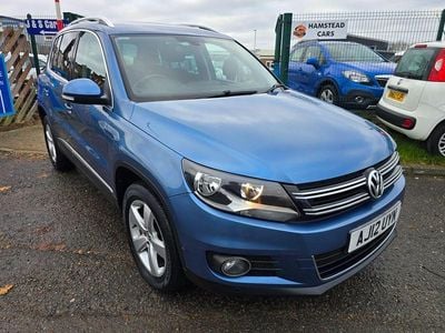 Blue Used 2012 VW Tiguan SE SUV | £5,999 (Fair price)