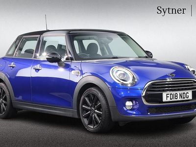 Blue Used 2018 Mini Cooper Hatch Hatchback | £12,750 (Fair price)