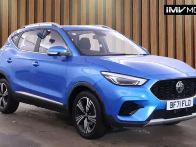 Used MG ZS Excite 106 HP (77 kW) 2021 Blue SUV