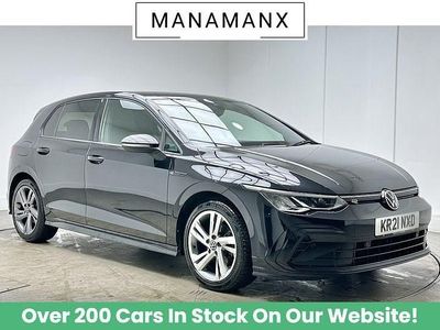 Deep black pearl Used 2021 VW Golf VII R-line Hatchback | £15,490 (Fair price)