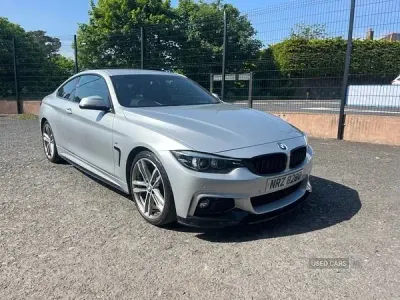 Used BMW 420 Coupé M Sport 190 HP (139 kW) 2018 Silver Coupe
