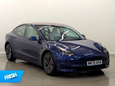 Blue Used 2020 Tesla Model 3 Long Range AWD Sedan | £20,290 (Fair price)