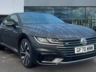 Used VW Arteon R-line 150 HP (110 kW) 2020 Manganeese grey metallic Hatchback