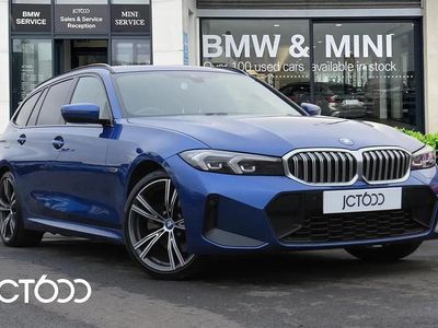 Blue Used 2022 BMW 330e M Sport Estate | £22,495 (Fair price)