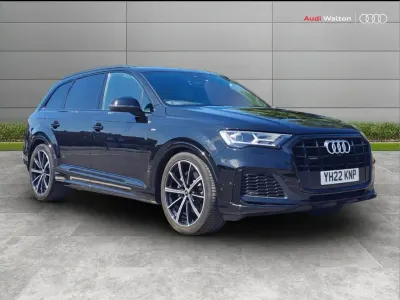 Used Audi Q7 Black Edition 334 HP (245 kW) 2022 Black SUV