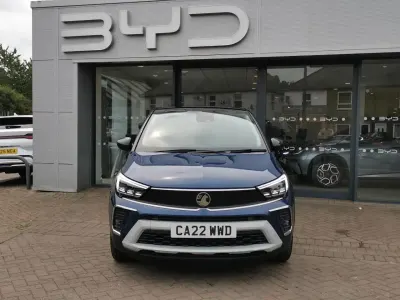 Used Vauxhall Crossland Edition 128 HP (94 kW) 2022 Blue SUV