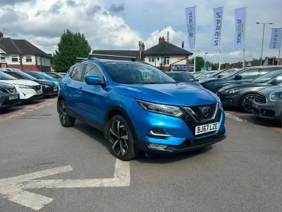 Used Nissan Qashqai Tekna 108 HP (79 kW) 2017 Blue SUV