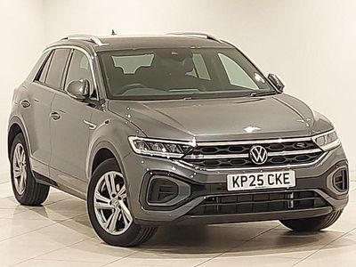 Grey Used 2025 VW T-Roc R-line SUV | £26,798 (Fair price)