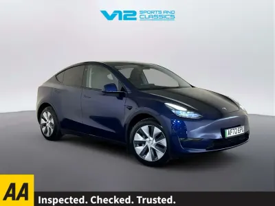 Używany Tesla Model Y Long Range AWD 282 kW (384 KM) 2022 Niebieski SUV