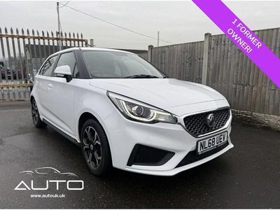 Used MG MG3 Excite 106 HP (77 kW) 2018 White Hatchback