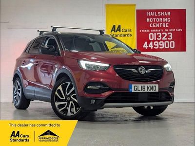 Used Vauxhall Grandland X Elite 2018 Red SUV