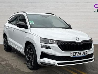 Used Skoda Karoq SportLine 150 HP (110 kW) 2025 White SUV