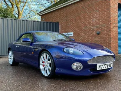 Used Aston Martin DB7 420 HP (308 kW) 2002 Blue Coupe