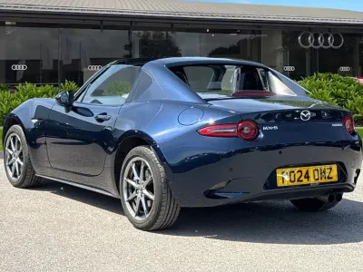 Used Mazda MX5 Exclusive-Line 132 HP (97 kW) 2024 Blue Cabriolet