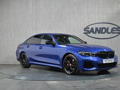 Begagnad BMW M340 340 HK (250 kW) 2021 Blå Sedan