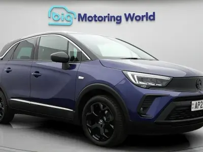 Used Vauxhall Crossland Ultimate 120 HP (88 kW) 2021 Blue SUV