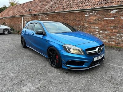 Used Mercedes A45 AMG AMG 2014 Blue Hatchback