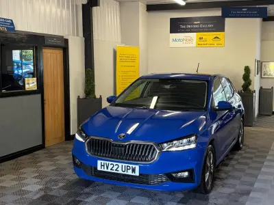 Used Skoda Fabia SE L 2022 Blue Hatchback