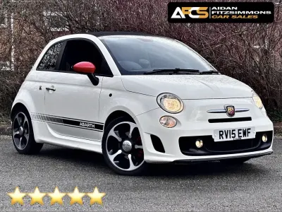 Usado Abarth 500C 135 CV (99 kW) 2015 Blanco Descapotable