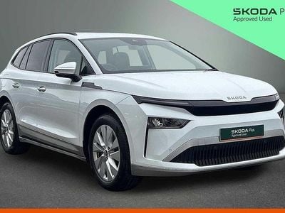 Used Skoda Enyaq iV SE L 150 kW (204 HP) 2025 Moon white metallic SUV