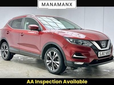 Used Nissan Qashqai N-Connecta 2017 Red SUV