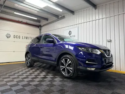 Used Nissan Qashqai N-Connecta 163 HP (119 kW) 2018 Blue SUV