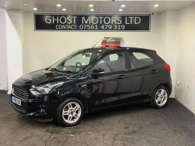 Used Ford Ka Plus Zetec 85 HP (62 kW) 2018 Black Hatchback