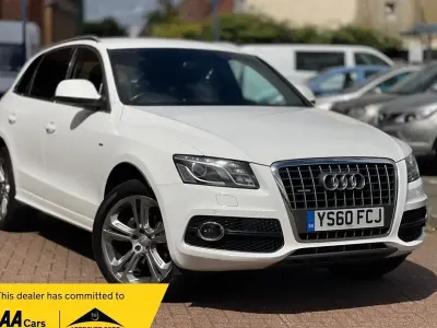 Used Audi Q5 S-Line 170 HP (125 kW) 2011 White SUV