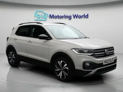 Used VW T-Cross Black Edition 110 HP (80 kW) 2023 Grey SUV