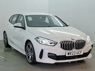 Used BMW 118 M Sport 136 HP (100 kW) 2023 White Hatchback