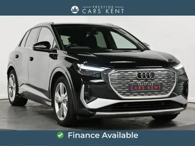 Used Audi Q4 e-tron S-Line 150 kW (204 HP) 2023 Black SUV