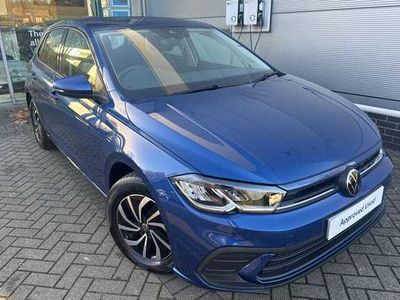 Used VW Polo Life 95 HP (69 kW) 2022 Blue Hatchback