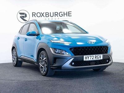 Used Hyundai Kona Premium 141 HP (103 kW) 2022 Blue SUV