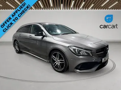Used Mercedes CLA220 Shooting Brake AMG line 177 HP (130 kW) 2017 Grey Estate