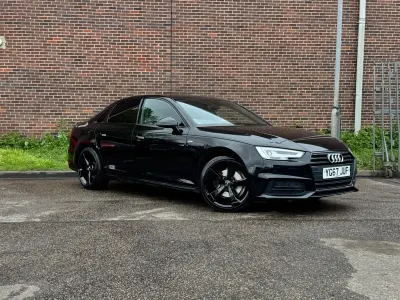 Used Audi A4 Black Edition 150 HP (110 kW) 2017 Black Sedan