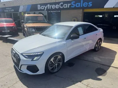 Used Audi A3 Comfort 150 HP (110 kW) 2022 White Sedan
