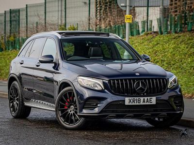 Used Mercedes GLC350 AMG line 2018 Blue Estate