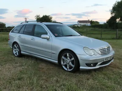Used Mercedes C220 2007 Silver Estate