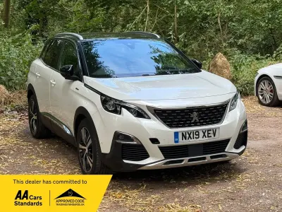 Used Peugeot 3008 GT-line 2019 White SUV