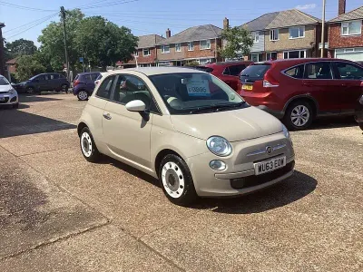 Used Fiat 500 S 69 HP (50 kW) 2013 Beige Hatchback
