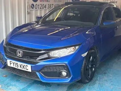 Used Honda Civic EX 126 HP (92 kW) 2019 Blue Hatchback