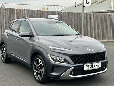 Grey Used 2021 Hyundai Kona Premium SUV | £12,955 (Fair price)