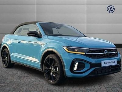 Used VW T-Roc Cabriolet R-line 147 HP (108 kW) 2025 Blue Cabriolet